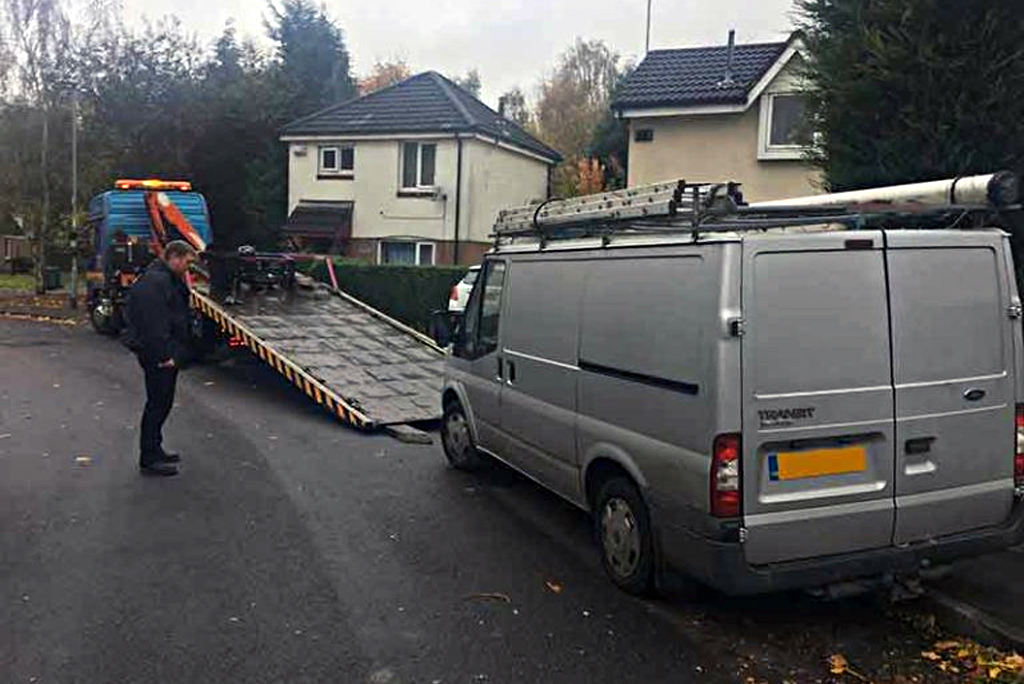 DCBL High Court Enforcement Agents recovering a van due to bad construction debt