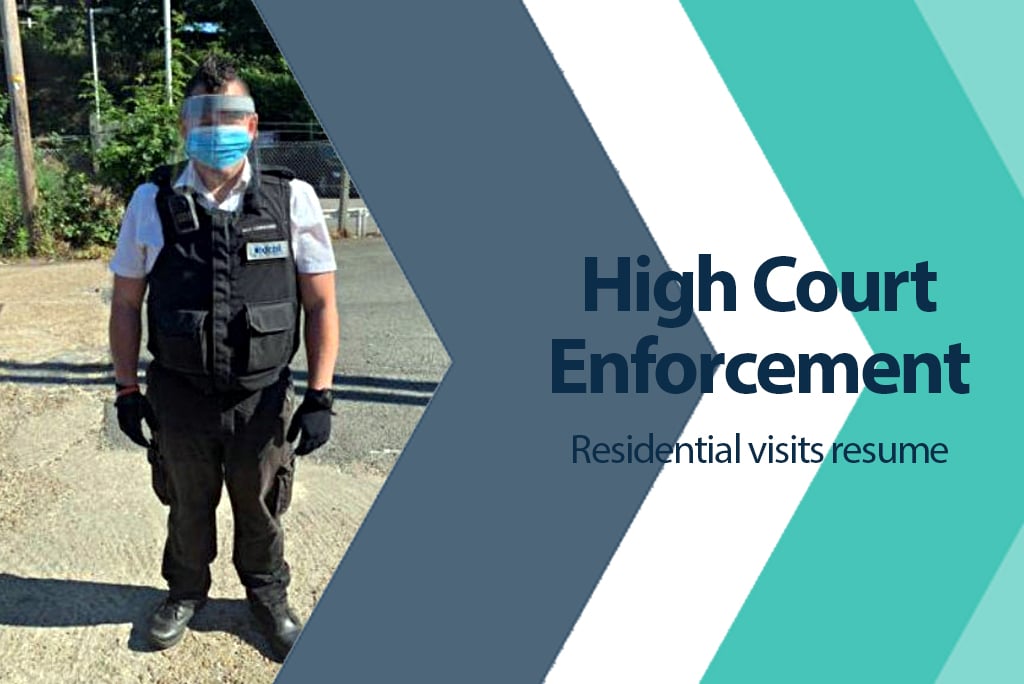 High Court Enforcement Residential Visits Resume - DCBL High Court Enforcement Agent In PPE