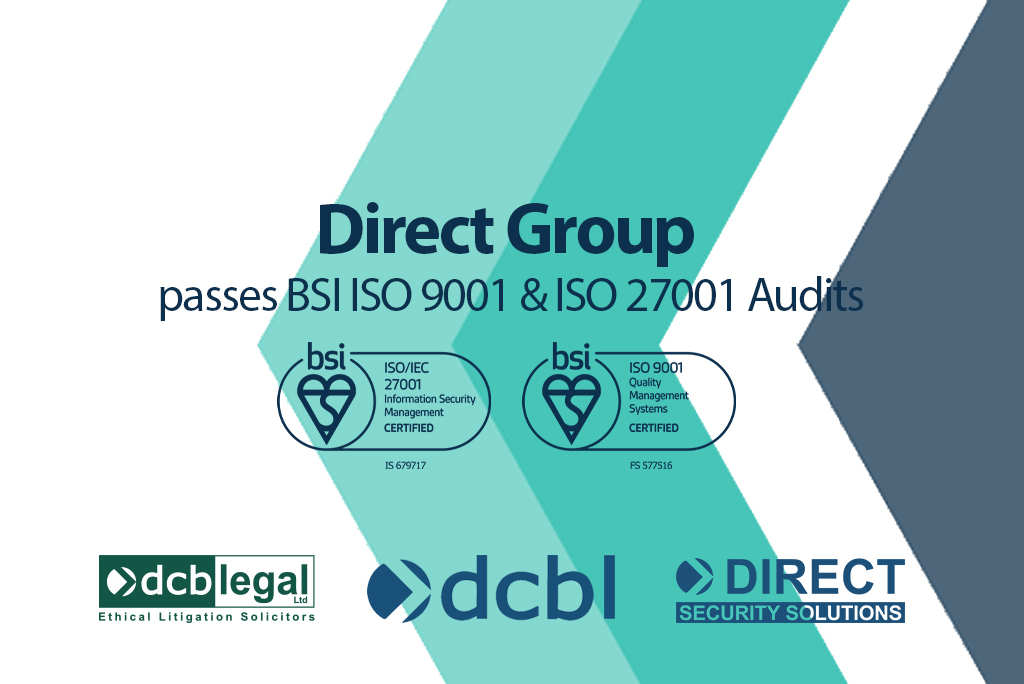 Direct group Direct Group passes BSI ISO