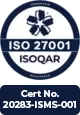 ISO 27001 ISOQAR Logo